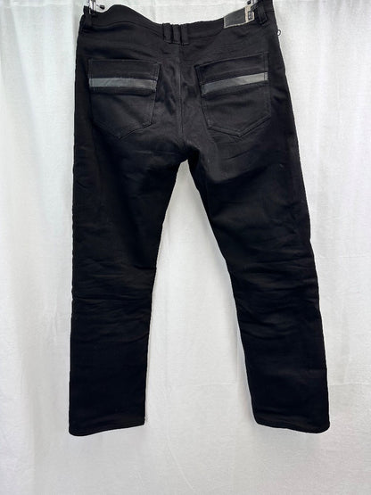 Triumph Denim Black Trousers Size W38" Inseam 32" Excellent Condition