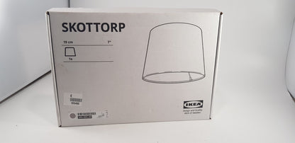 IKEA Skottorp Grey Lamp Shade 19cm 7" 205.095.49 Brand New