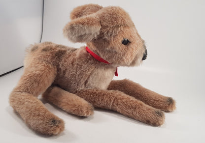 Trudi Soft Toy Lying Down Fawn Deer 13" Medium Size VGC