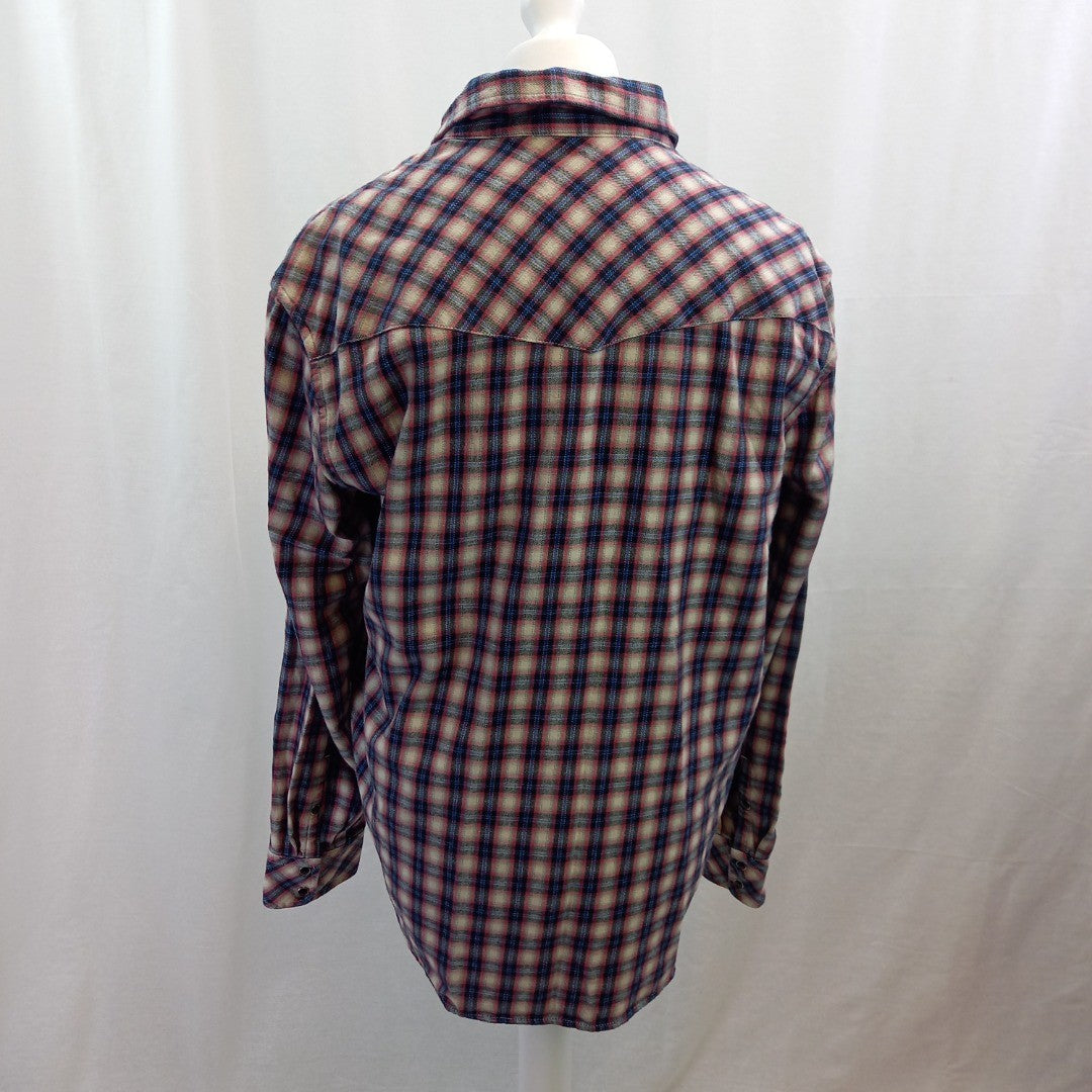 Diesel Checked 100% Cotton Shirt XXL Good