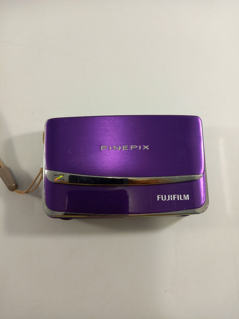 Fujifilm FinePix Z Series Z80 14MP Digital Camera Purple With Case - Tested