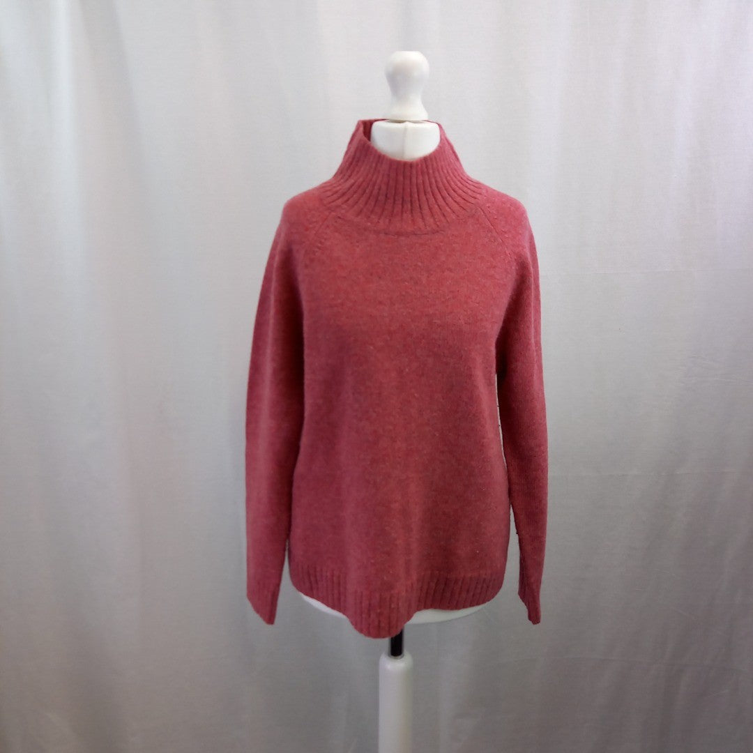 Munrospun Shetland Wool Knitted Jumper UK 14 Good