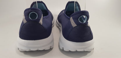 Skechers Go Walk Navy White Size 5 Nearly New