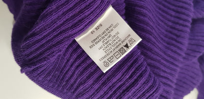 Hobbs 100% Wool Purple Turtleneck Jumper Size 10 VGC