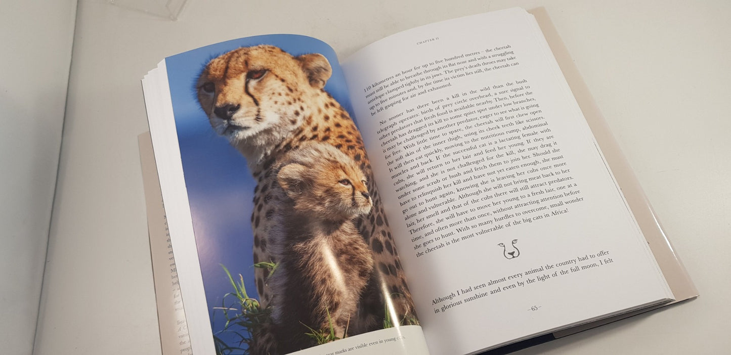 A Cheetah's Tale By HRH Princess Michael of Kent Signed Hardcover 2017 Excellent Condition