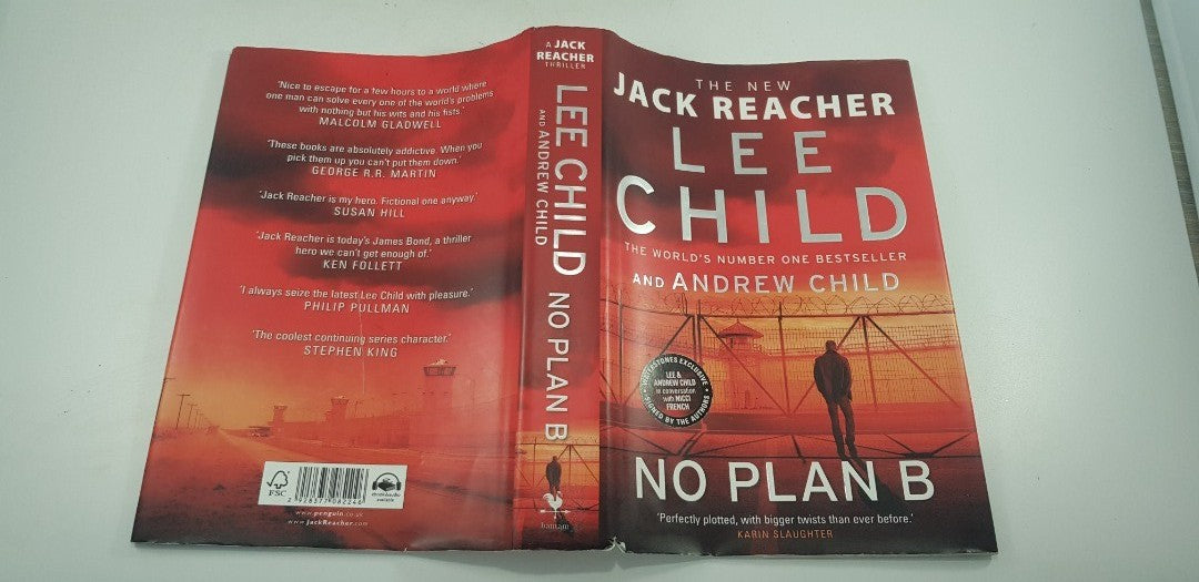 No Plan B By Lee & Andrew Child Double Signed 1st Edition Hardback VGC