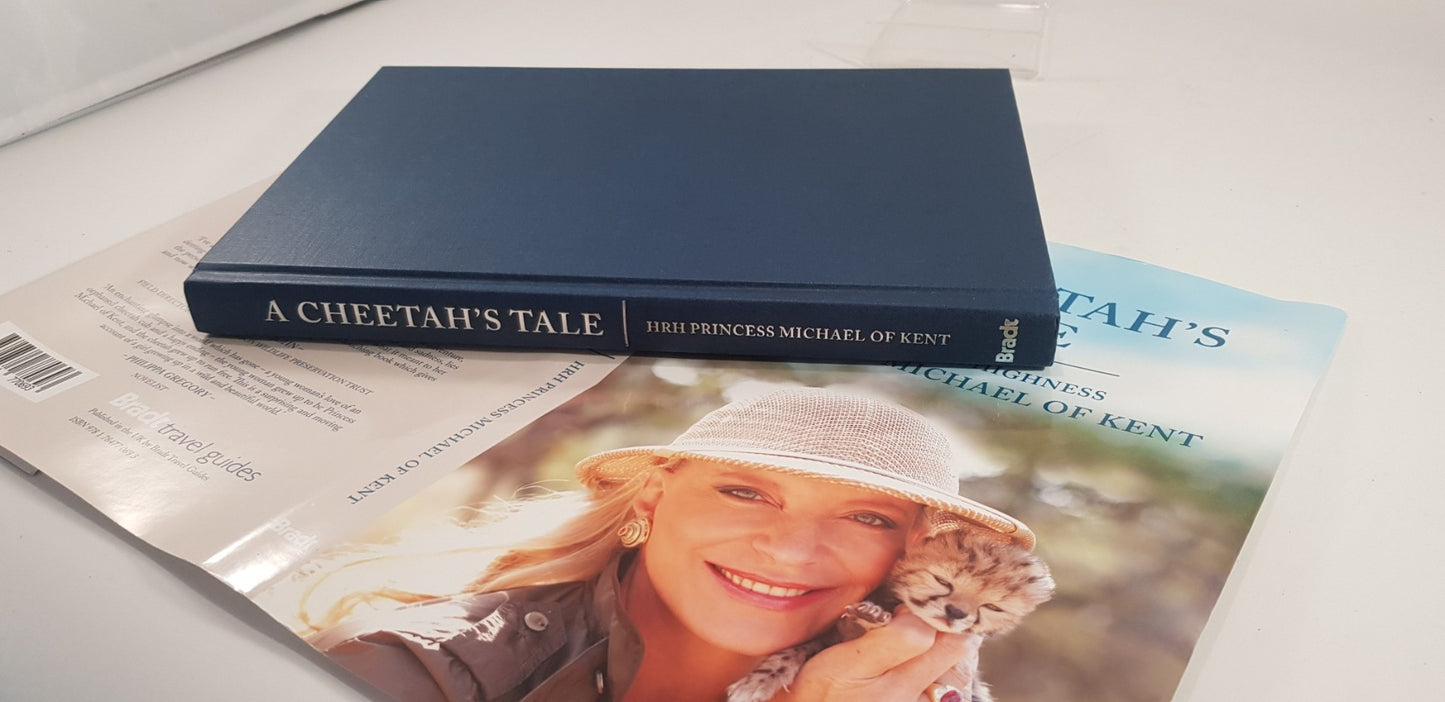 A Cheetah's Tale By HRH Princess Michael of Kent Signed Hardcover 2017 Excellent Condition