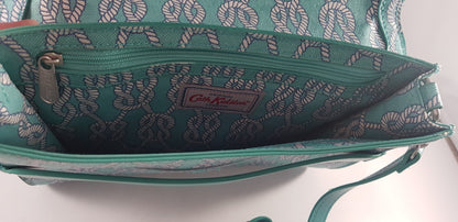 Cath Kidston Sailors Knot Shoulder Bag Medium Size Nearly New Condition