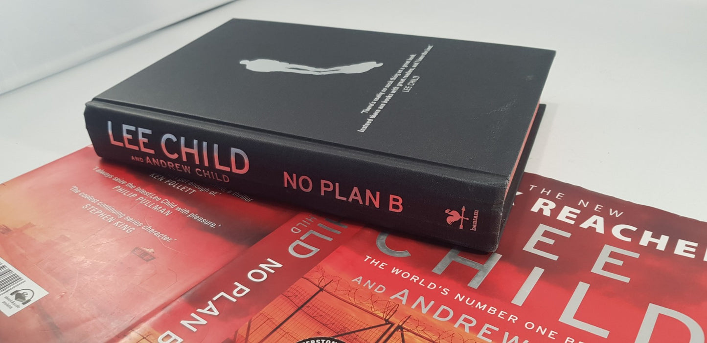 No Plan B By Lee & Andrew Child Double Signed 1st Edition Hardback VGC