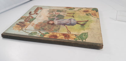 Merry Games By Ernest Nister Edwardian Children's Stories Hardback Antique Rare