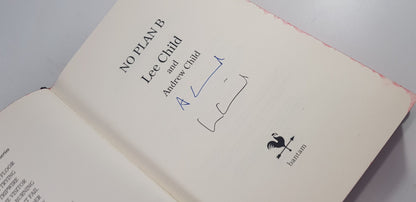 No Plan B By Lee & Andrew Child Double Signed 1st Edition Hardback VGC