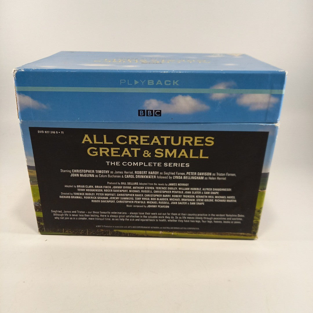 BBC All Creatures Great & Small The Complete Series (2004-2008) DVDs 33 Disc Box Set Good