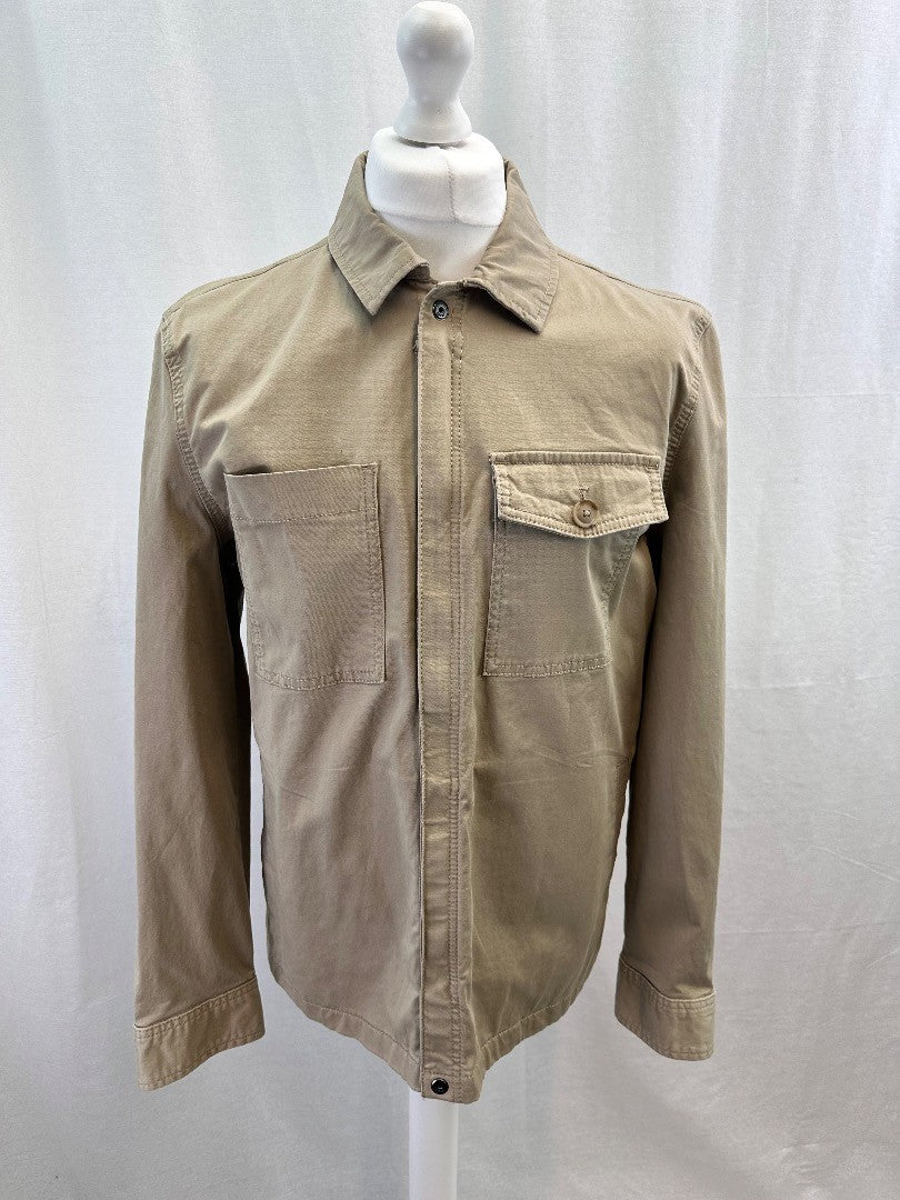 M&S Mens Blouson Jacket Sand UK L BNWT