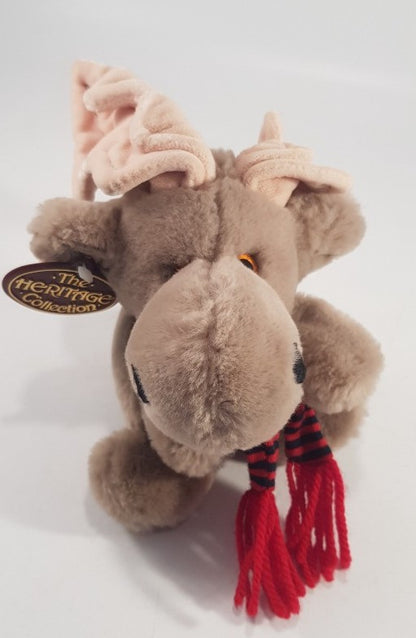 The Heritage Collection Moose Elk Soft Toy Small Original Tag VGC