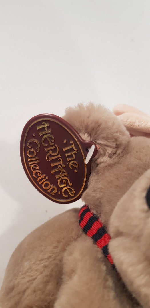 The Heritage Collection Moose Elk Soft Toy Small Original Tag VGC