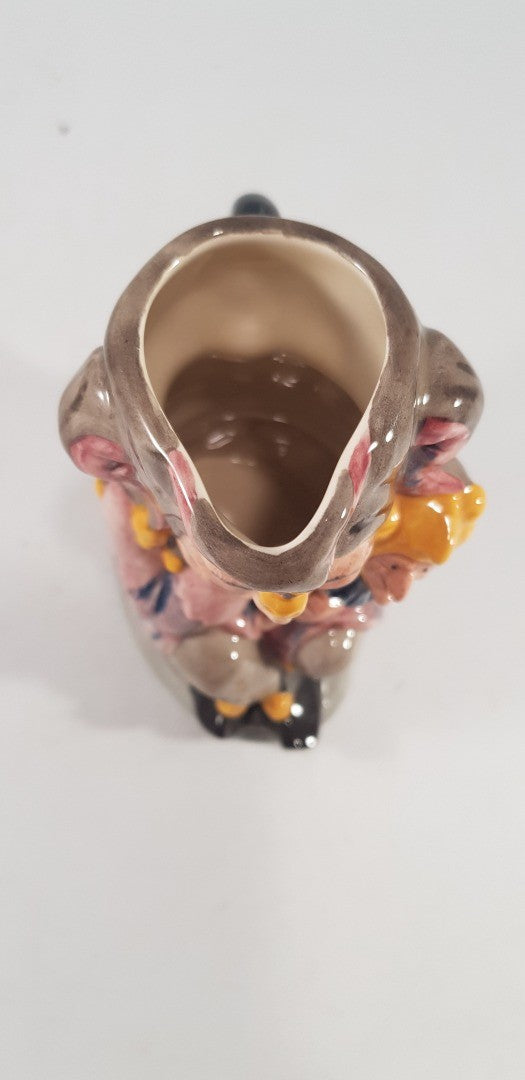 Royal Doulton Seated Toby Jug The Jester D6910 Stanley J Taylor