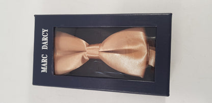 Marc Darcy Formal Smart Stanley Bow Tie Gold Brand New In Box