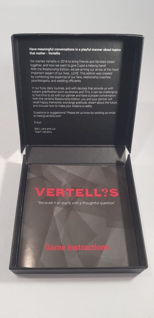 Vertell?s Relationship Game Brand New in Box