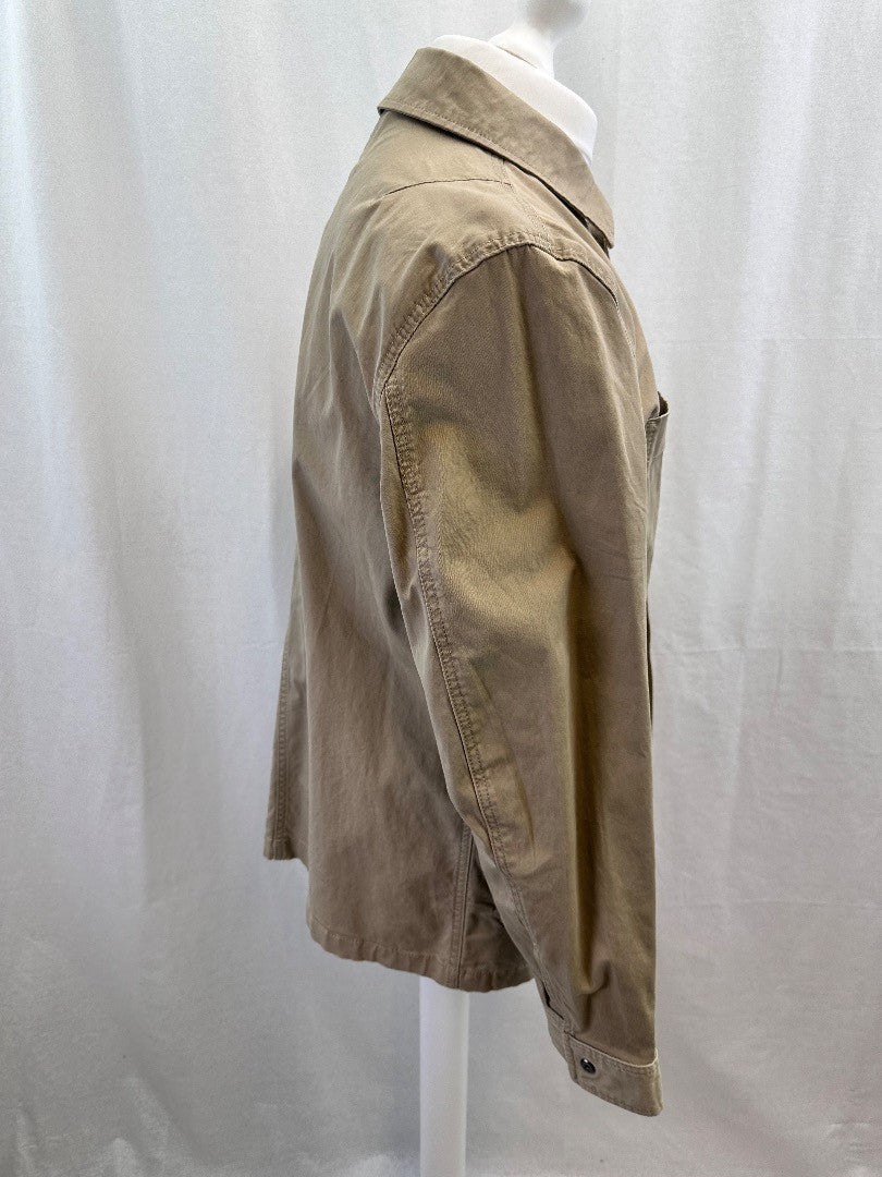 M&S Mens Blouson Jacket Sand UK L BNWT