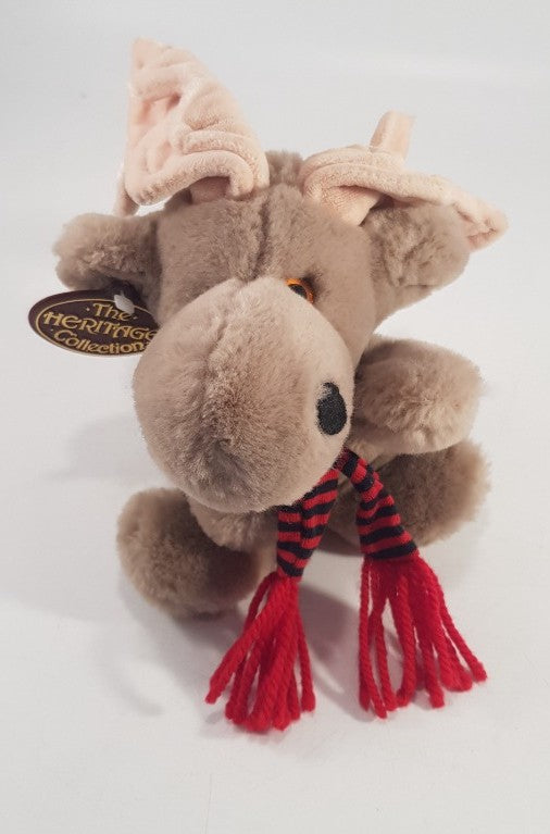 The Heritage Collection Moose Elk Soft Toy Small Original Tag VGC