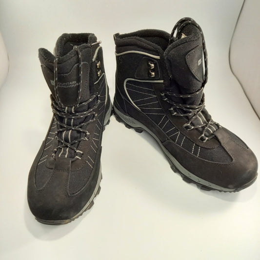 Mountain Warehouse Black Walking Boots Isodry UK 12 Excellent