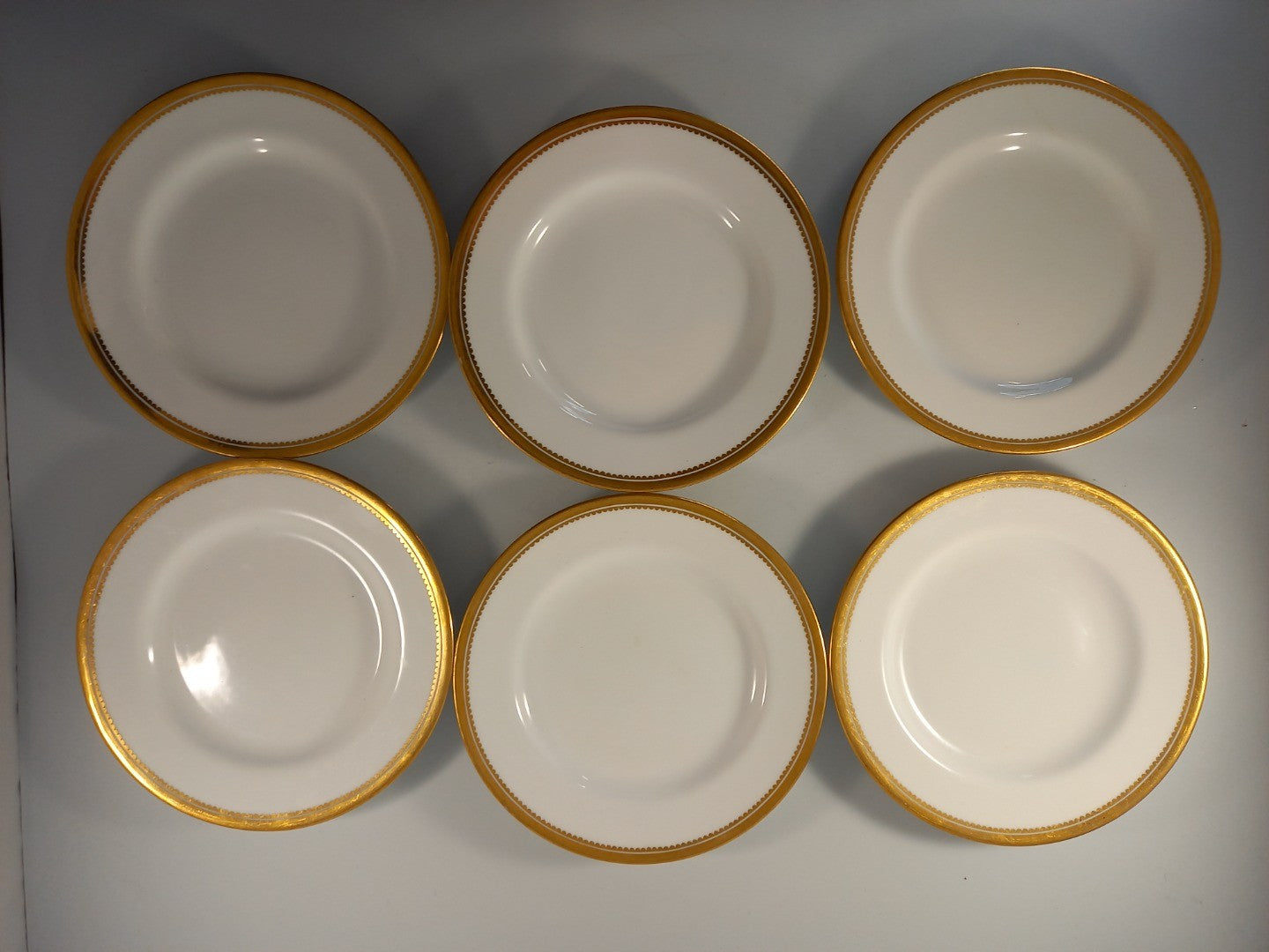 spode copeland golden eternity 1x dinner plate 6x side plates 1x sugar bowl