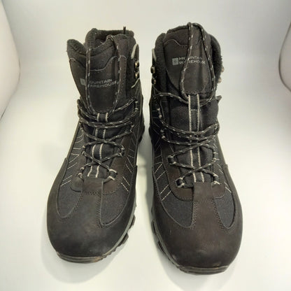 Mountain Warehouse Black Walking Boots Isodry UK 12 Excellent