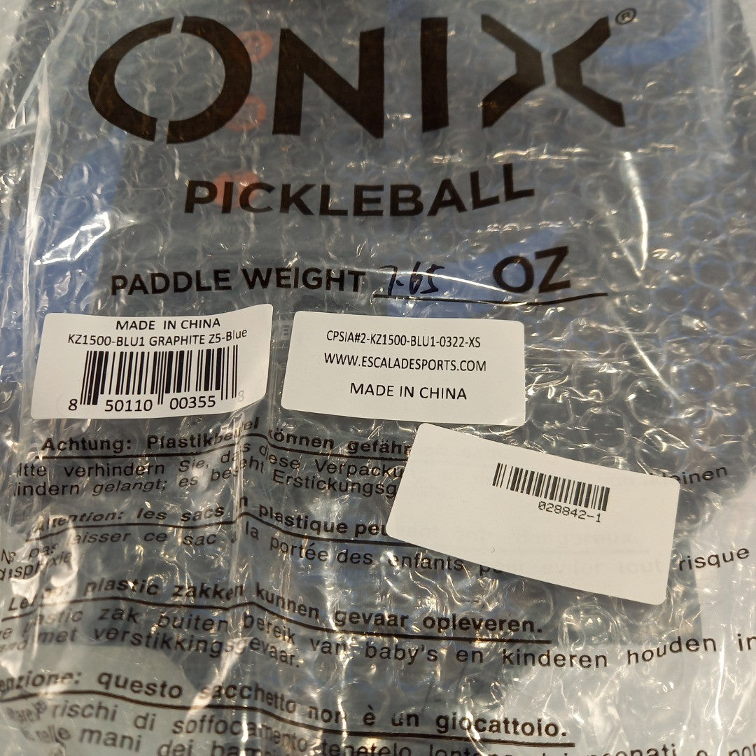 ONIX Graphite Z5 Carbon Fiber Pickleball Paddle New in Original Packaging