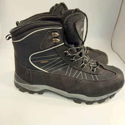 Mountain Warehouse Black Walking Boots Isodry UK 12 Excellent