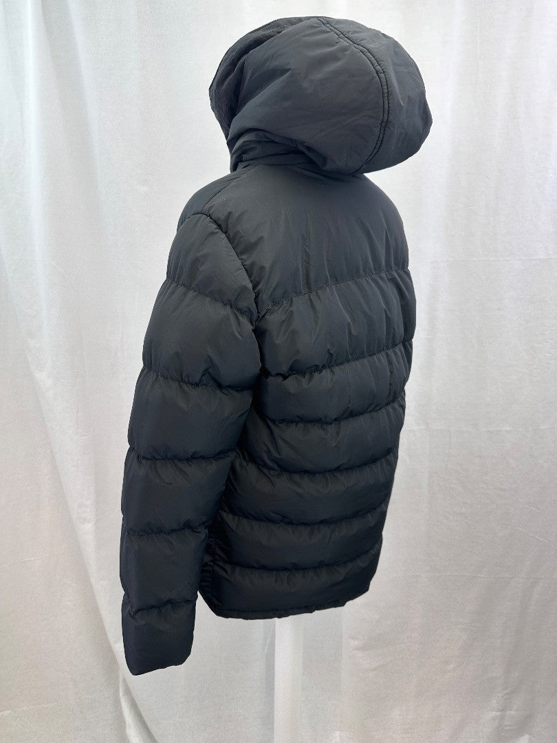 Pre London Black Puffer Coat Hood Size S Excellent Condition