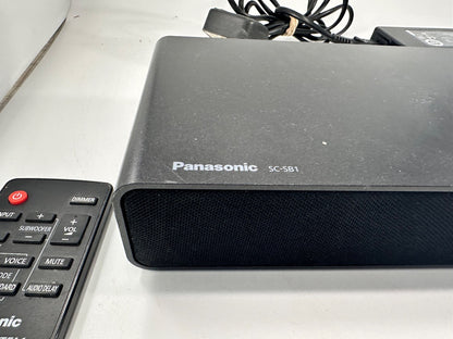 Panasonic SC-SB1 Sound Bar With Remote Control