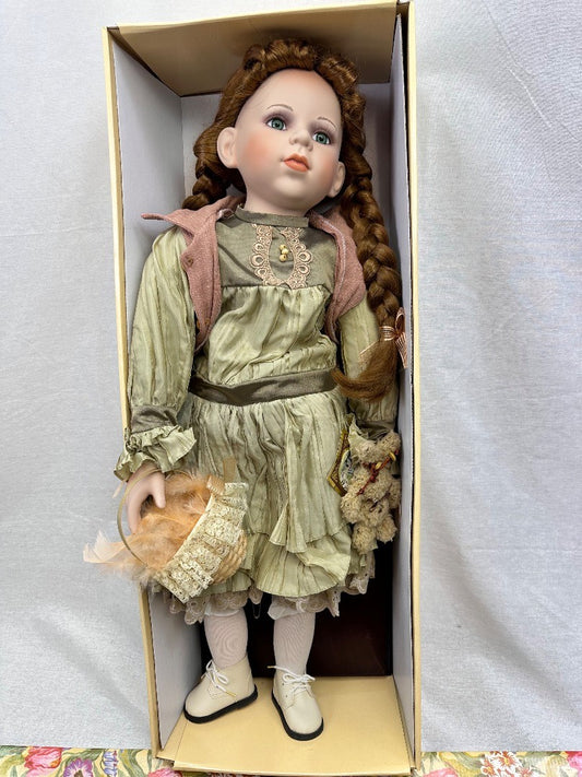 Vintage Alberon Porcelain Doll Annette Limited Edtion (69cms)