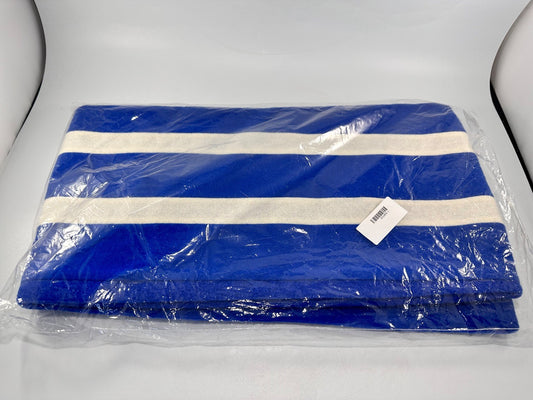 The Famous Cheltenham Exeter Blue and White Stripes Scarf New In Bag