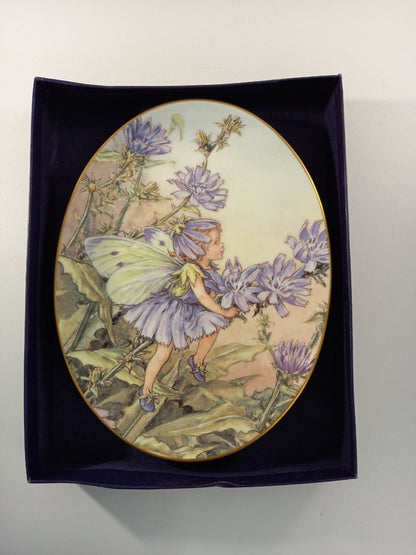 royal worcester plate the chicory fairy flower fairies