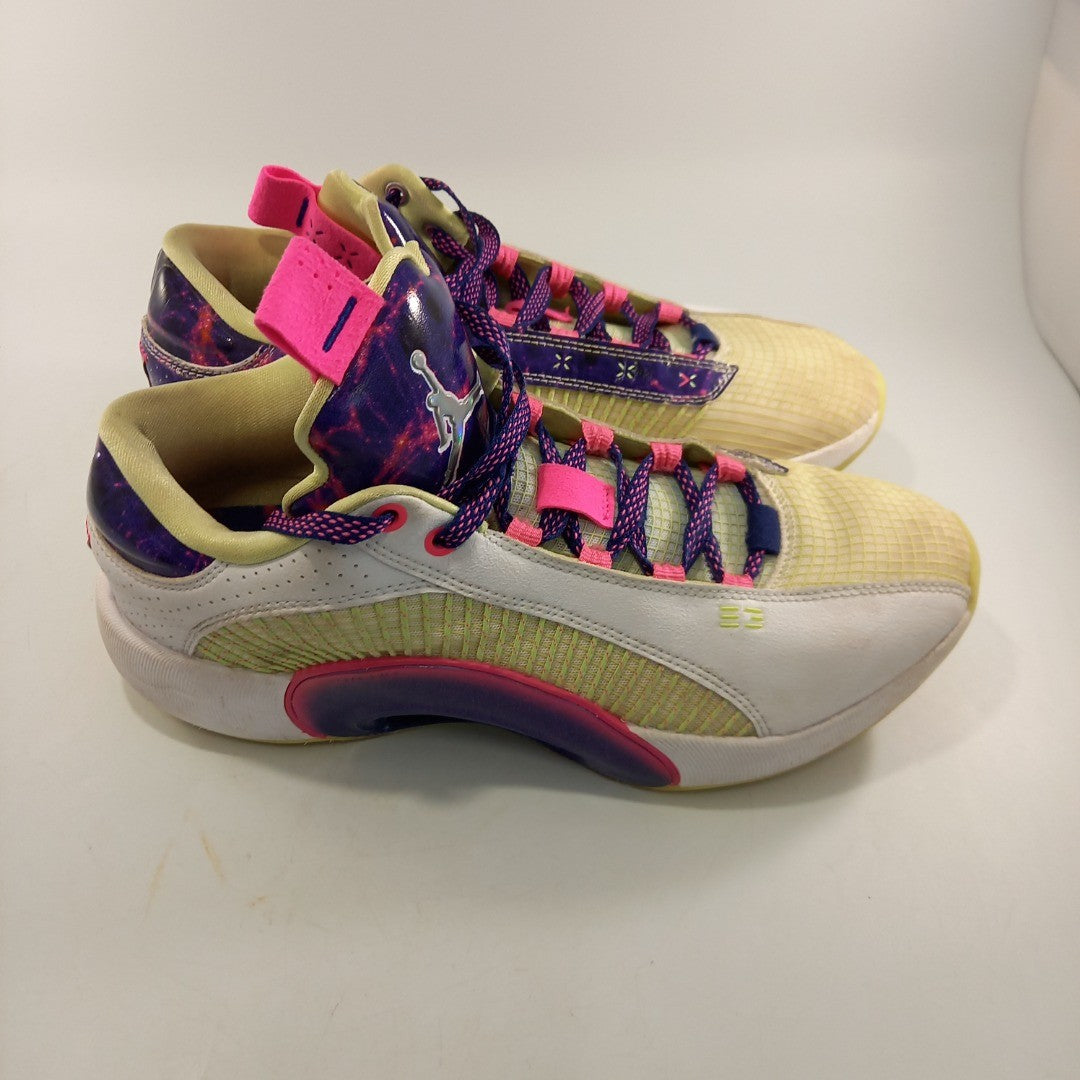 Nike Air Zoom Trainers Green Pink & Purple UK 8 Good