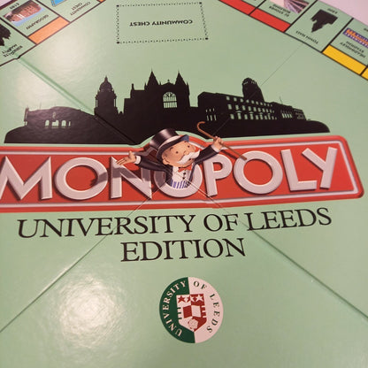 Monopoly University Of Leeds Edition Complete Rare 2002 Good