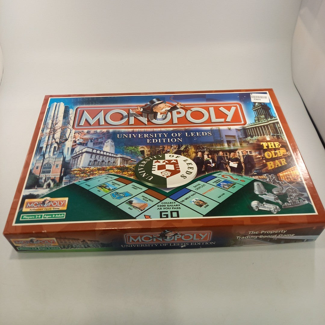 Monopoly University Of Leeds Edition Complete Rare 2002 Good