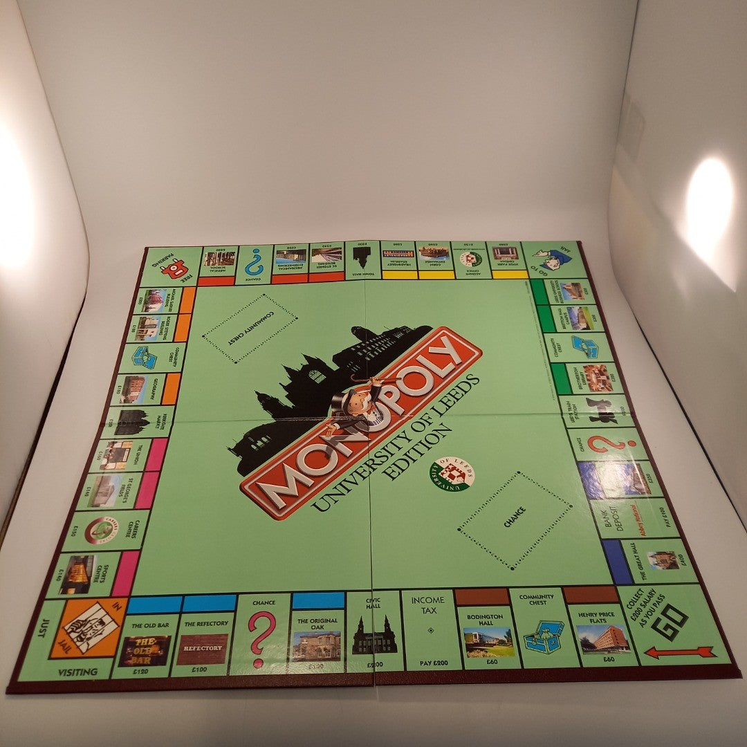 Monopoly University Of Leeds Edition Complete Rare 2002 Good