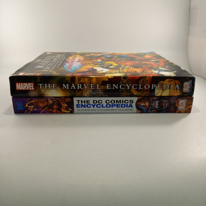 1x Marvel 1x DC Encyclopaedia Hardcover