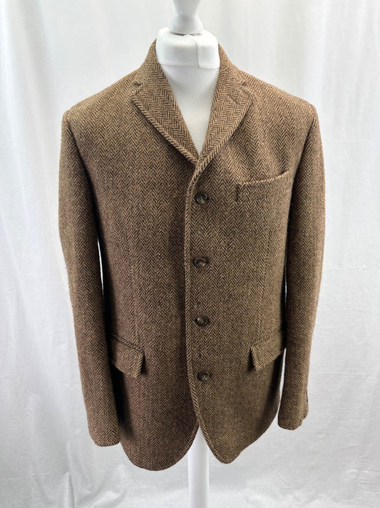 Polo Ralph Lauren  Tweed Jacket 100% Virgin Wool Size 44R Excellent Condition