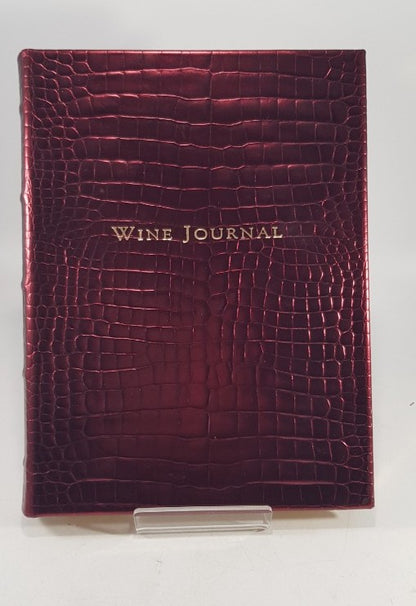 Aeon Wine Journal Burgundy Animal Print Brand New & Unused