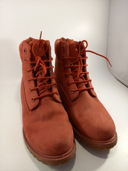 Timberland Red Suede Boots Primaloft 200gr UK 6 Nearly New