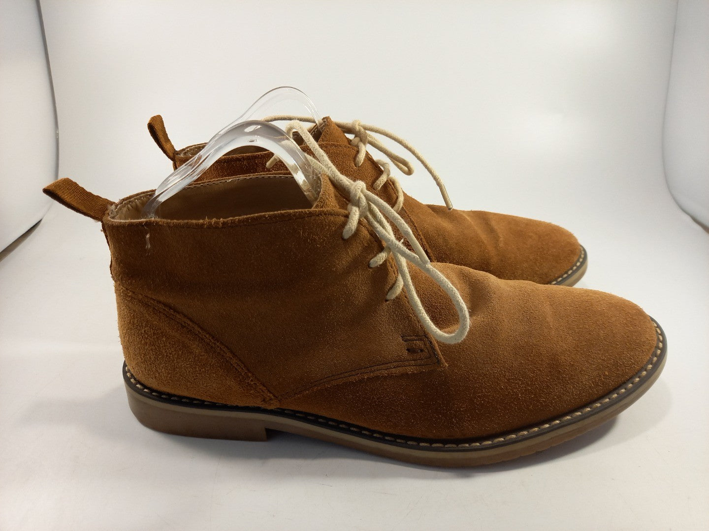 ACW 85 Chukka Tan Ankle Chelsea Boots Genuine Suede Size 6 VGC