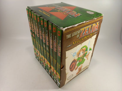 The Legend of Zelda Manga Box Set Volumes 1 -10 Akira Himekawa VGC