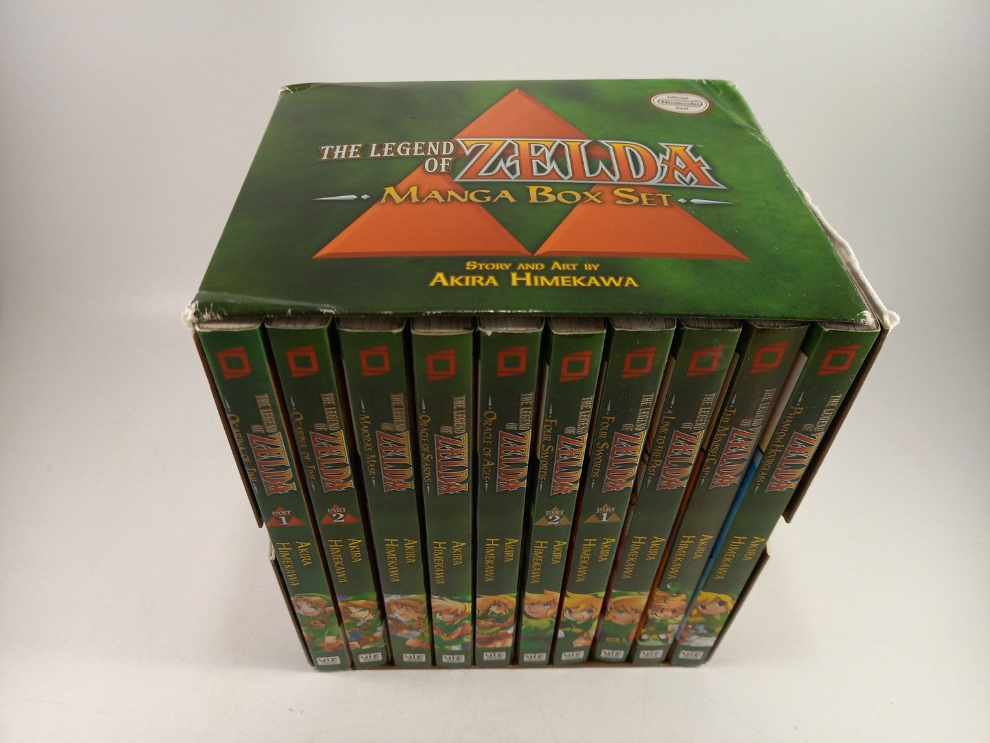 The Legend of Zelda Manga Box Set Volumes 1 -10 Akira Himekawa VGC