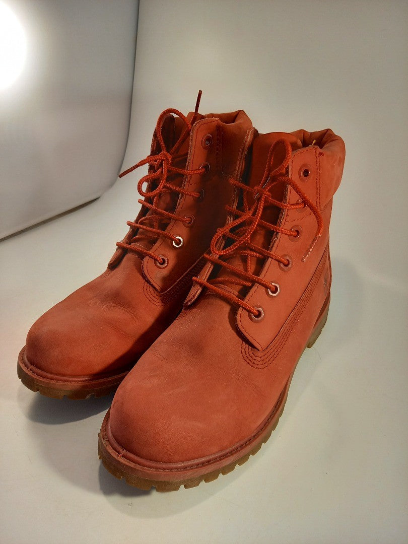 Timberland Red Suede Boots Primaloft 200gr UK 6 Nearly New