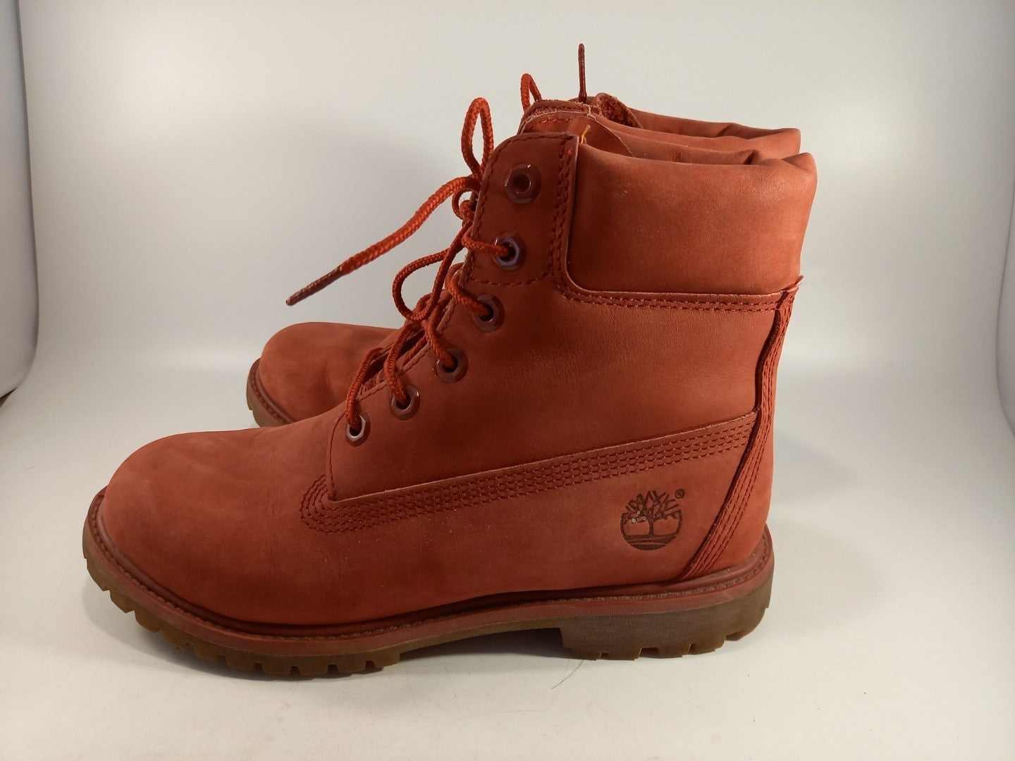 Timberland Red Suede Boots Primaloft 200gr UK 6 Nearly New