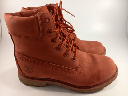 Timberland Red Suede Boots Primaloft 200gr UK 6 Nearly New