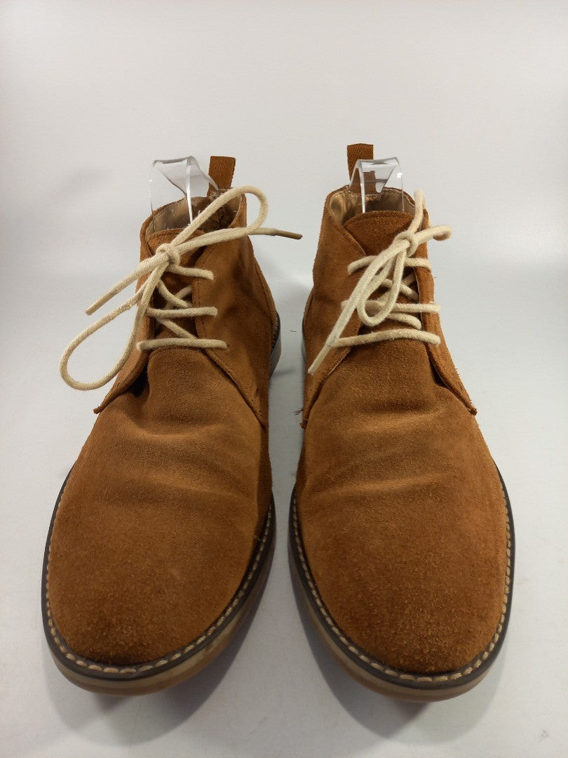 ACW 85 Chukka Tan Ankle Chelsea Boots Genuine Suede Size 6 VGC