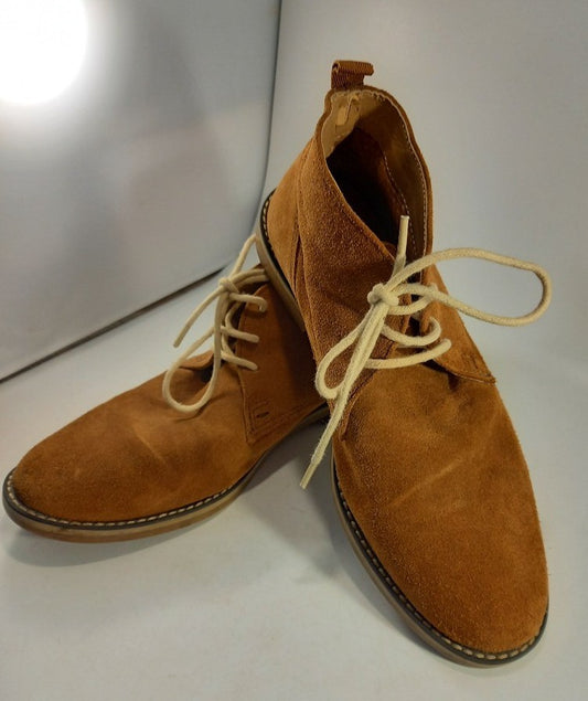 ACW 85 Chukka Tan Ankle Chelsea Boots Genuine Suede Size 6 VGC